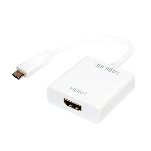 LogiLink UA0236A zewnętrzna karta graficzna usb Biały