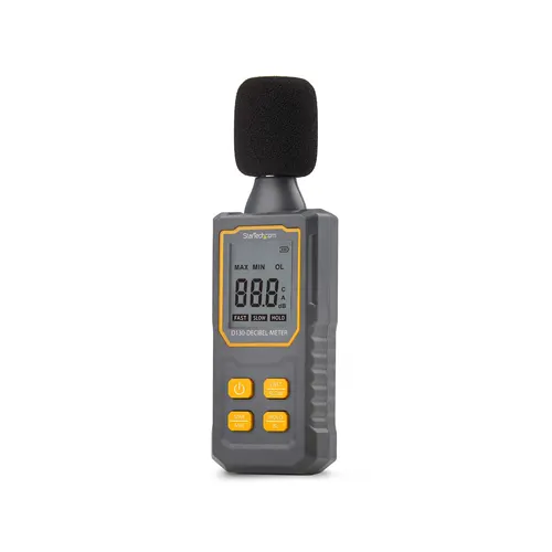 StarTech.com D130-DECIBEL-METER miernik poziomu głośności Cyfrowy 30 - 130 dB