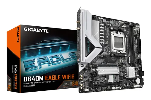 GIGABYTE B840M EAGLE WIFI6 płyta główna AMD B840 Gniazdo AM5 micro ATX