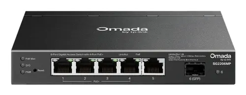 TP-Link Omada SG2206MP przełącznik sieciowy L2 Gigabit Ethernet (10/100/1000) Obsługa PoE