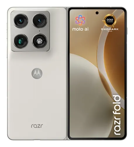 Motorola razr fold 20,6 cm (8.09") Dual SIM Android 16.0 5G USB Type-C 16 GB 512 GB 6000 mAh Biały