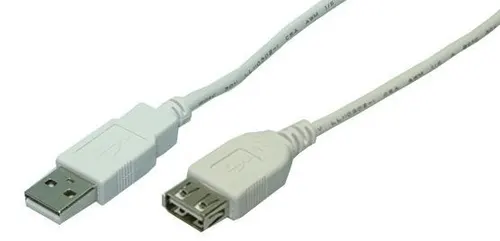 LogiLink 3m USB 2.0 kabel USB USB A 0,48 Gbit/s Szary