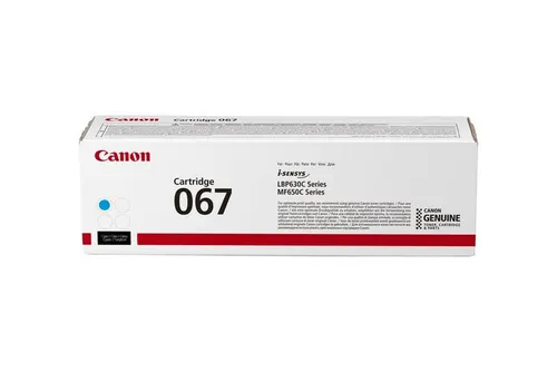Canon 067 kaseta z tonerem 1 szt. Oryginalny Cyjan