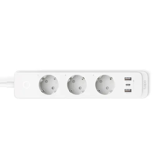 TP-Link Tapo P300 1,5 m 3 x gniazdo sieciowe Biały
