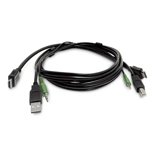 StarTech.com SKHDMMKVM-06-TAA kabel KVM Czarny 1,8 m