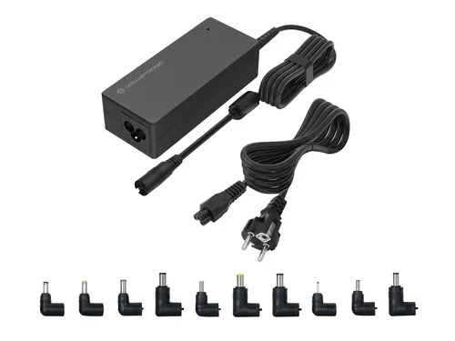Conceptronic OZUL08B10 adapter zasilający/ inwentor Wewnętrzna 90 W Czarny