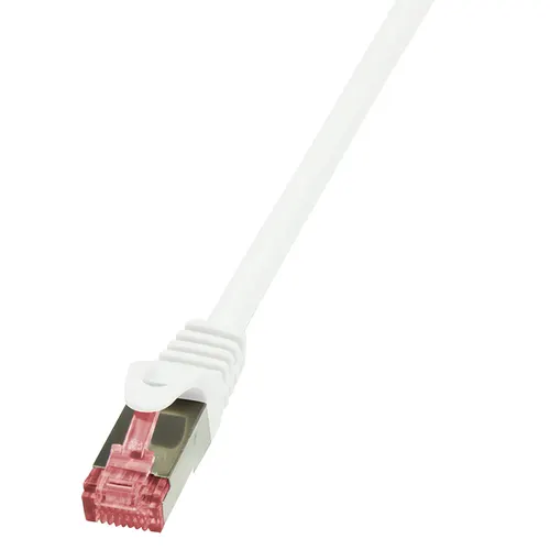 LogiLink 1m Cat.6 S/FTP kabel sieciowy Biały Cat6 S/FTP (S-STP)