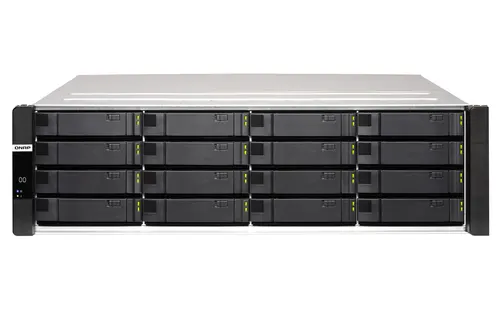 QNAP ES1686dc NAS Rack (3U) Intel® Xeon® D D-2142IT 64 GB DDR4 0 TB QNAP Enterprise System Czarny