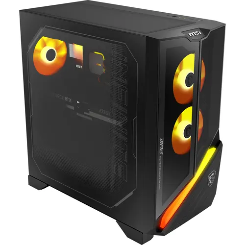 MSI MPG Infinite Z3 X3D 9NVVR7-685EU AMD Ryzen™ 7 9800X3D 32 GB DDR5-SDRAM 2 TB SSD NVIDIA GeForce RTX 5080 Windows 11 Home Desktop PC Czarny