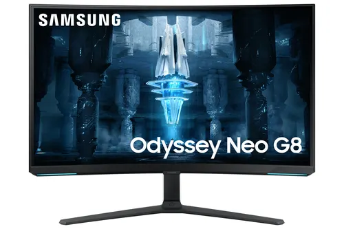 Samsung G85NB monitor komputerowy 81,3 cm (32") 3840 x 2160 px 4K Ultra HD LED Biały