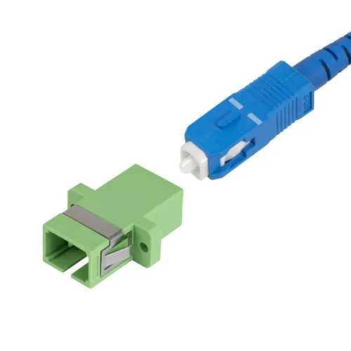 StarTech.com SIMPLEXSCAPCF adapter światłowodowy SC 10 szt. Zielony