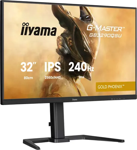 iiyama G-MASTER GB3290QSU-B1 monitor komputerowy 80 cm (31.5") 2560 x 1440 px Quad HD LED Czarny
