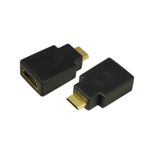 LogiLink AH0009 przejściówka do kabli HDMI C HDMI A Czarny