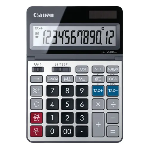 Canon TS-1200TSC kalkulator Desktop Podstawowy kalkulator Metaliczny