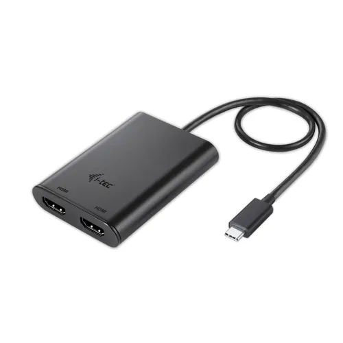 i-tec C31DUAL4KHDMI zewnętrzna karta graficzna usb 3840 x 2160 px Czarny