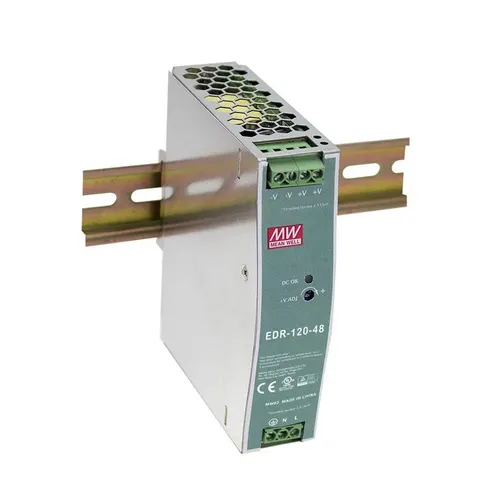 LevelOne POW-4841 moduł zasilaczy 120 W Miętowy, Srebrny
