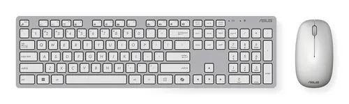 ASUS W5000 Wireless Keyboard and Mouse Set klawiatura Dołączona myszka Uniwersalne RF Wireless Biały