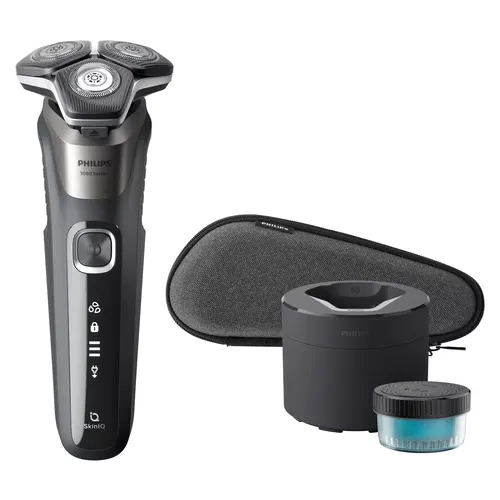 Philips SHAVER Series 5000 S5887/50 maszynka do golenia Golarka rotacyjna Przycinarka Szary