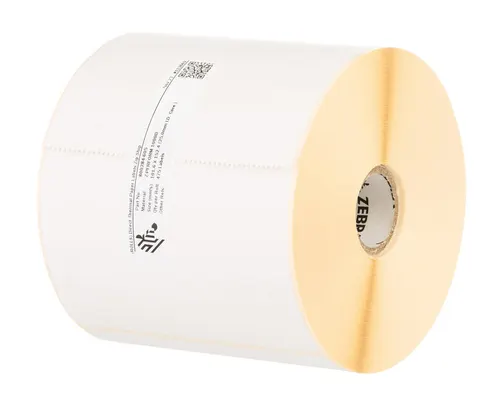 Zebra Z-Perform 1000D Biały Permanent Adhesive, 100 x 150 mm