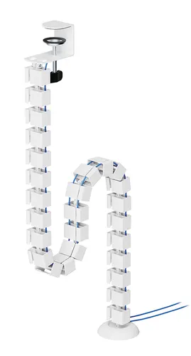 Neomounts ADS06-131WH organizator na kable Biurko Prowadnica kabla Biały 1 szt.