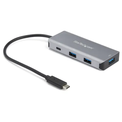 StarTech.com HB31C3A1CB huby i koncentratory USB 3.2 Gen 2 (3.1 Gen 2) Type-C 10000 Mbit/s Czarny, Szary