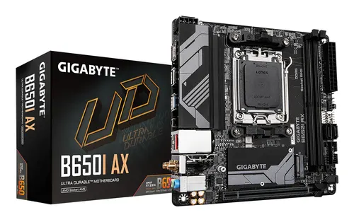 GIGABYTE B650I AX płyta główna AMD B650 Gniazdo AM5 mini ITX