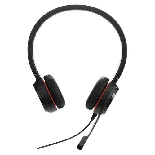 Jabra Evolve 20 SE Zestaw słuchawkowy Przewodowa Opaska na głowę Biuro/centrum telefoniczne USB Type-C / USB Type-A Czarny, stereo, Microsoft Teams