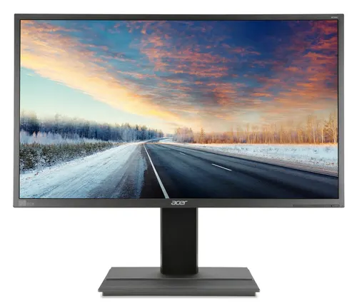Acer B6 B326HKymjdpphz monitor komputerowy 81,3 cm (32") 3840 x 2160 px 4K Ultra HD LED Czarny, Szary