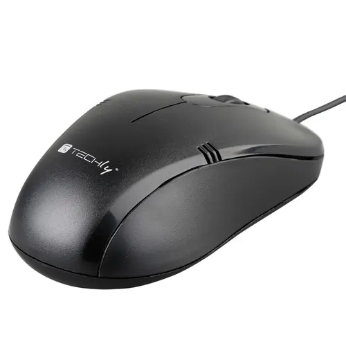 Techly IM 902-UBK myszka Biuro USB Typu-A Optyczny 1000 DPI