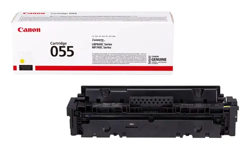 Canon 055 kaseta z tonerem 1 szt. Oryginalny Żółty