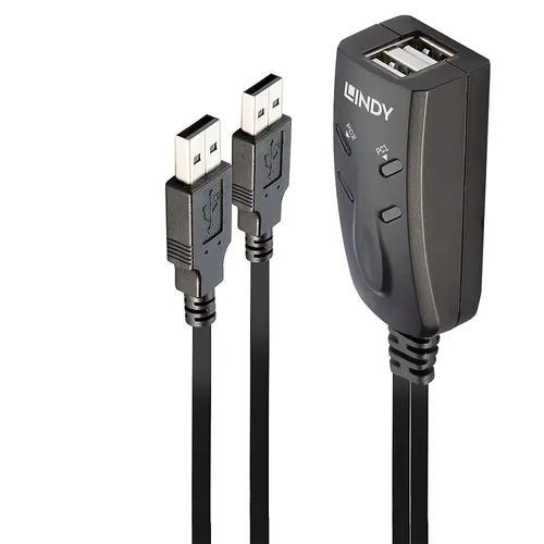 Lindy 32165 przełącznik KVM Czarny