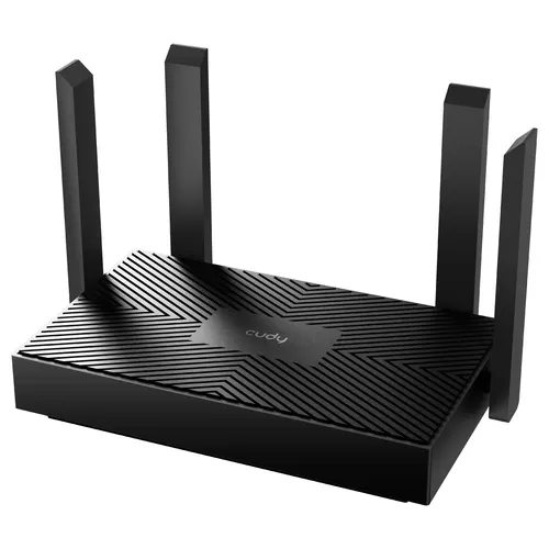 Cudy WR1500 router bezprzewodowy Gigabit Ethernet Dual-band (2.4 GHz/5 GHz) Czarny
