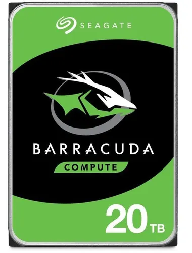 Seagate Barracuda 20TB dysk twardy 7200 RPM 512 MB 3.5" SATA
