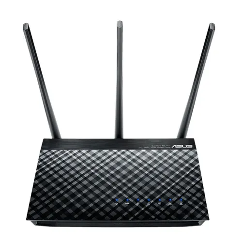 ASUS DSL-AC51 router bezprzewodowy Gigabit Ethernet Dual-band (2.4 GHz/5 GHz) Czarny