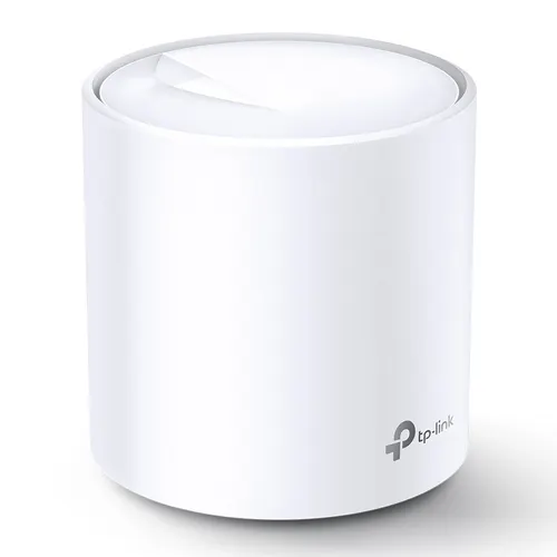 TP-Link Deco X60 Dual-band (2.4 GHz/5 GHz) Wi-Fi 6 (802.11ax) Biały 2 Wewnętrzny, 1 szt.