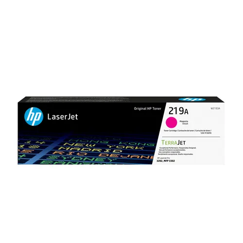 HP Oryginalny wkład z purpurowym tonerem 219A LaserJet