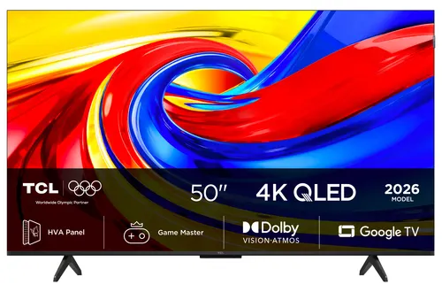TCL P7L 50P7L Telewizor 127 cm (50") 4K Ultra HD Smart TV Wi-Fi Czarny 400 cd/m²