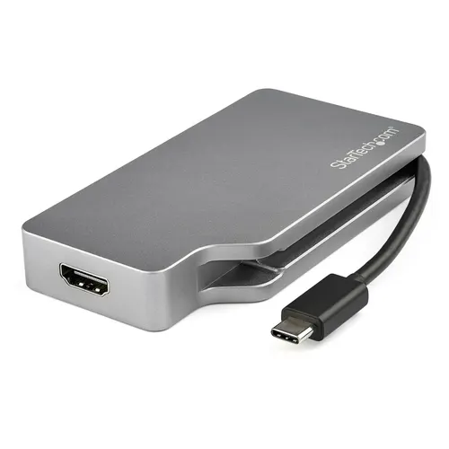 StarTech.com CDPVDHDMDP2G zewnętrzna karta graficzna usb 4096 x 2160 px Szary
