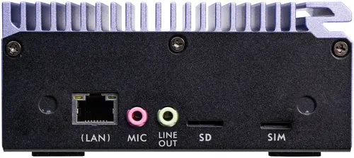 Shuttle Edge PC SPCEL12 Wielkość PC 0.46L Czarny, Niebieski J6412 Intel SoC BGA 1493 2 GHz