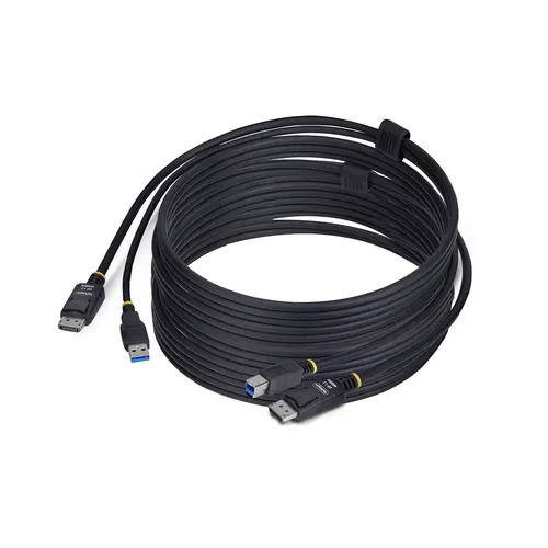 StarTech.com DU12210-KVM-CABLE kabel KVM Czarny 3,1 m