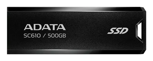 ADATA SC610 500 GB USB Typu-A 3.2 Gen 2 (3.1 Gen 2) Czarny