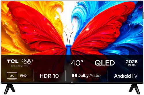 TCL S5L 40S5L Telewizor 101,6 cm (40") Full HD Smart TV Wi-Fi Czarny 300 cd/m²