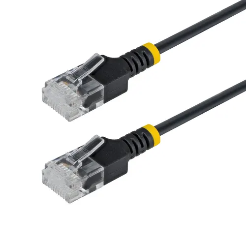 StarTech.com N6APATUTP34BKS150CM kabel sieciowy Czarny 1,5 m Cat6a U/UTP (UTP) Okrągły