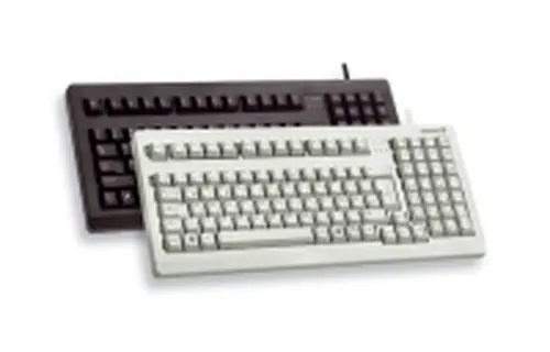 CHERRY 19" compact PC keyboard G80-1800 FR klawiatura USB + PS/2 QWERTY Szary