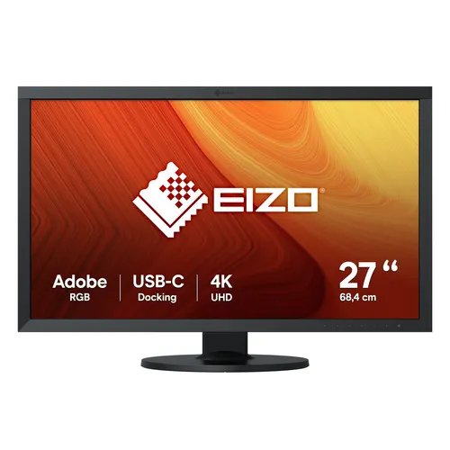 EIZO ColorEdge CS2740 monitor komputerowy 68,6 cm (27") 3840 x 2160 px 4K Ultra HD LCD Czarny