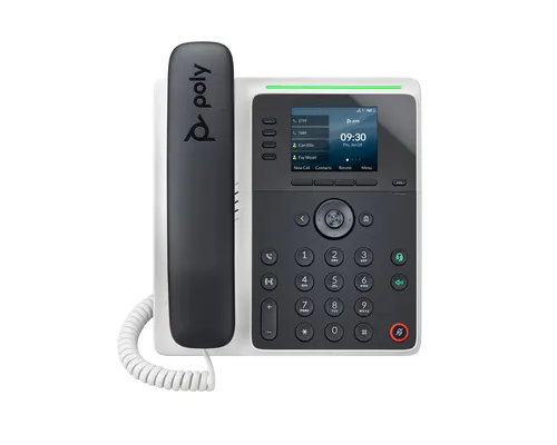 HP Poly Telefon IP Poly Edge E220 z obsługą funkcji PoE