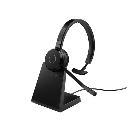 Jabra Evolve 65 TE Zestaw słuchawkowy Przewodowy i Bezprzewodowy Opaska na głowę USB Typu-A Bluetooth