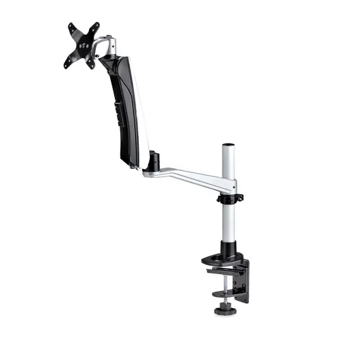 StarTech.com 1MP1ACG-MONITOR-ARM uchwyt / stojak do monitorów 76,2 cm (30") Biurko Czarny, Srebrny