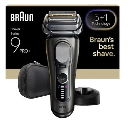 Braun Series 9 Pro+ 9615S Golarka foliowa Przycinarka Czarny, Szary