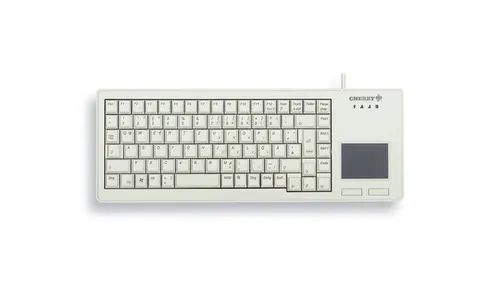 CHERRY XS Touchpad klawiatura Uniwersalne USB QWERTZ Niemiecki Szary
